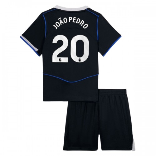 Officiële Voetbalshirt + Korte Broek Chelsea Joao Pedro 20 Derde 2025-26 - Kids Officiële Voetbalshirt + Korte Broek Chelsea Joao Pedro 20 Derde 2025-26 - Kids